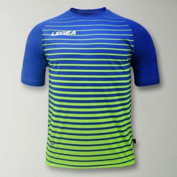 Legea Trikot Strasburgo blau-neongrün